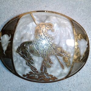 Western Indian Belt Buckle The End of The Trail James Earle Fraser